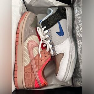 Nike Dunk Low SB What the Clot Sneakers Size 8.5 Men/10W - NEW